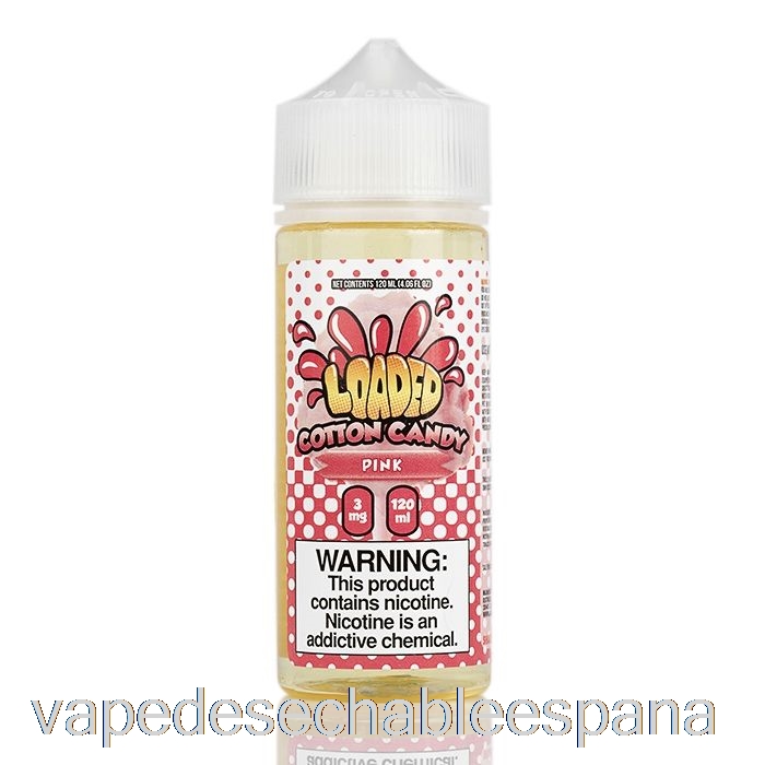 Vape Desechable España Rosa - E-líquido Cargado - Vapor Despiadado - 120ml 3mg